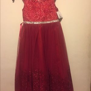 Little Girls Rare Editions Holiday Dress NWT Sz 6x